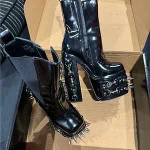 Dollskill goth spike heels
